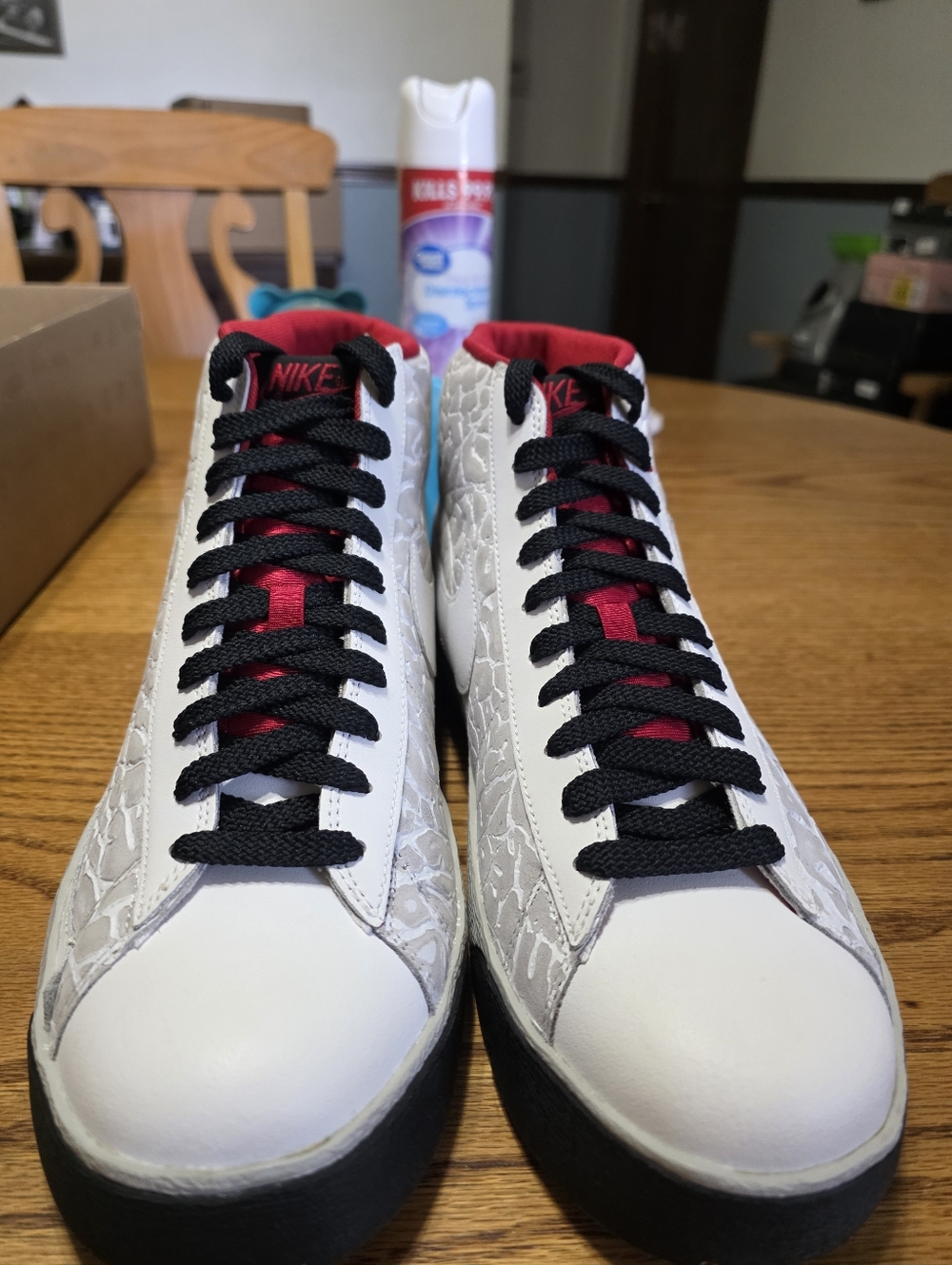 Nike Super Blazer Hi Premium, Size 10m White Low-Top Sneakers Brand New!
